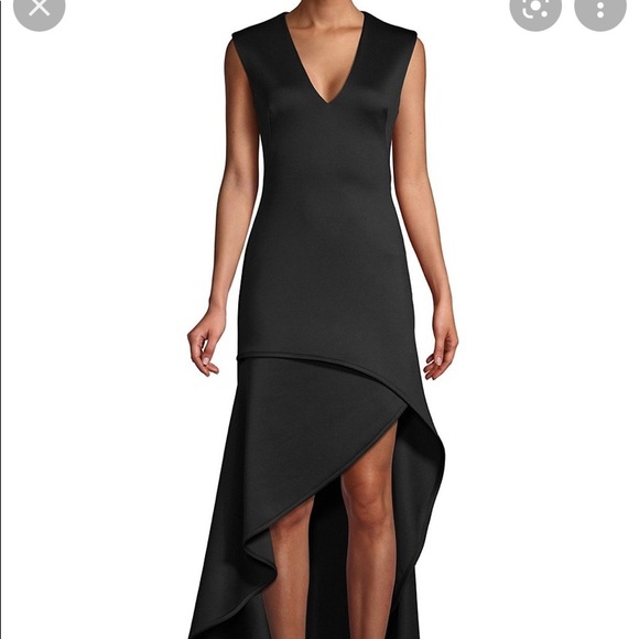 Black Halo. Worn once for a wedding Flower detail sewn on but can be taken off. - Picture 1 of 4